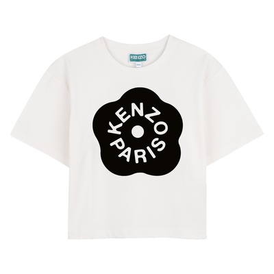 T-SHIRT IMPRIME EN RELIEF KENZO KIDS FILLE