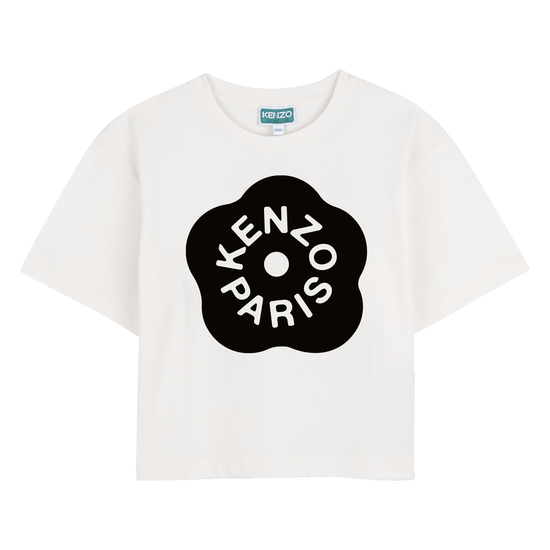 T-SHIRT IMPRIME EN RELIEF KENZO KIDS 
                        FILLE