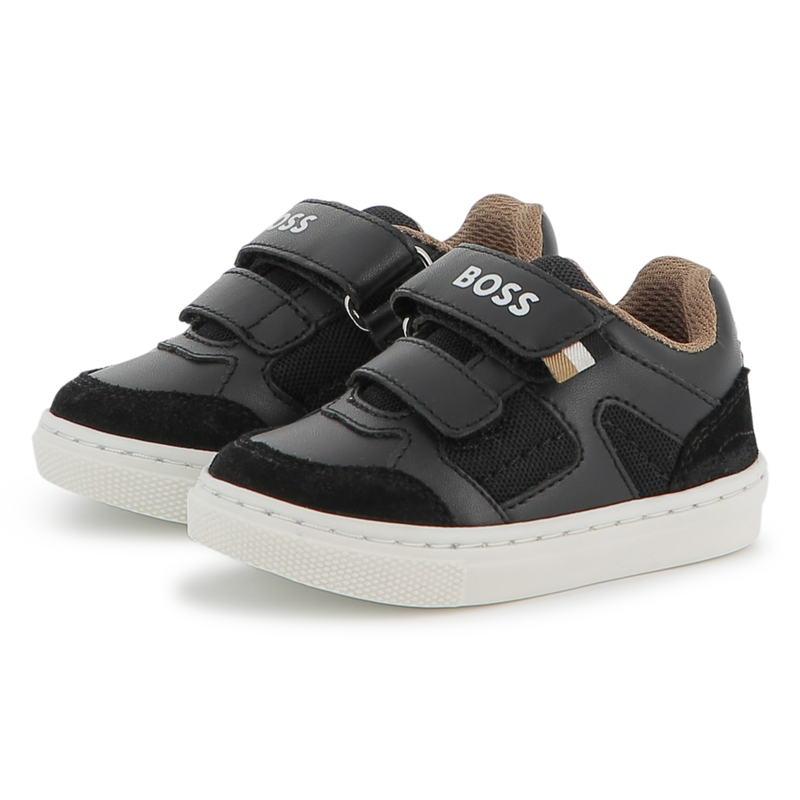 Baskets avec fermeture auto-agrippante BOSS 
                        GARCON