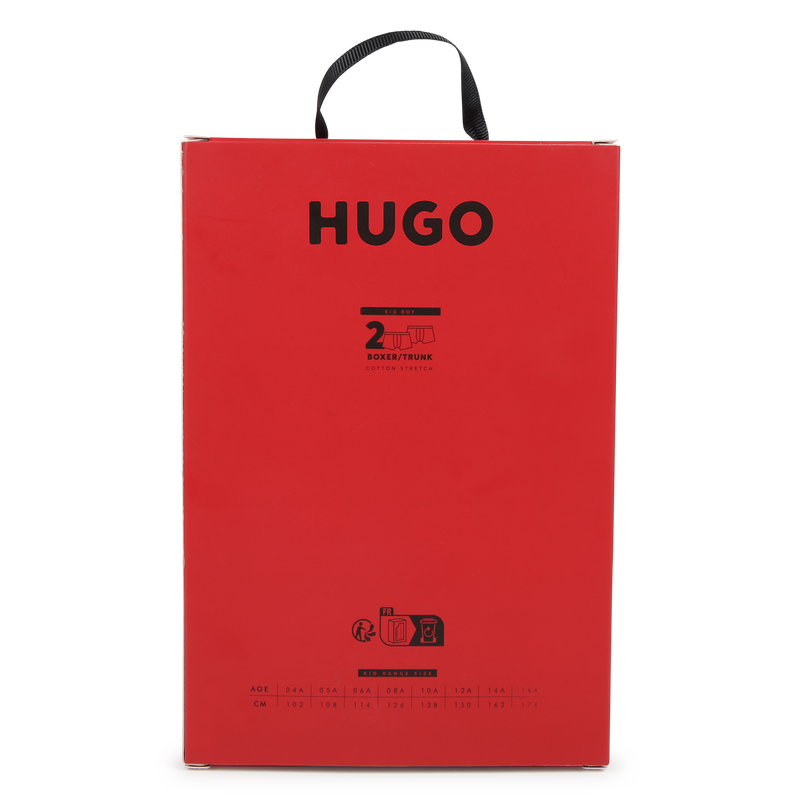 Lot de 2 boxers Hugo 
                    GARCON