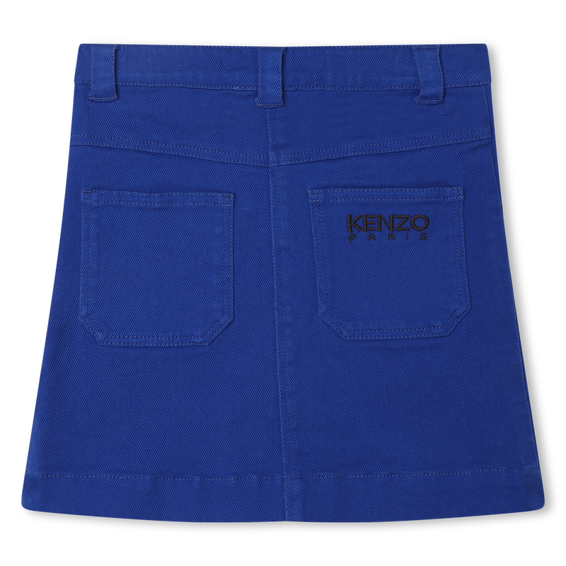 Jupe en coton taille ajustable KENZO KIDS 
                    FILLE