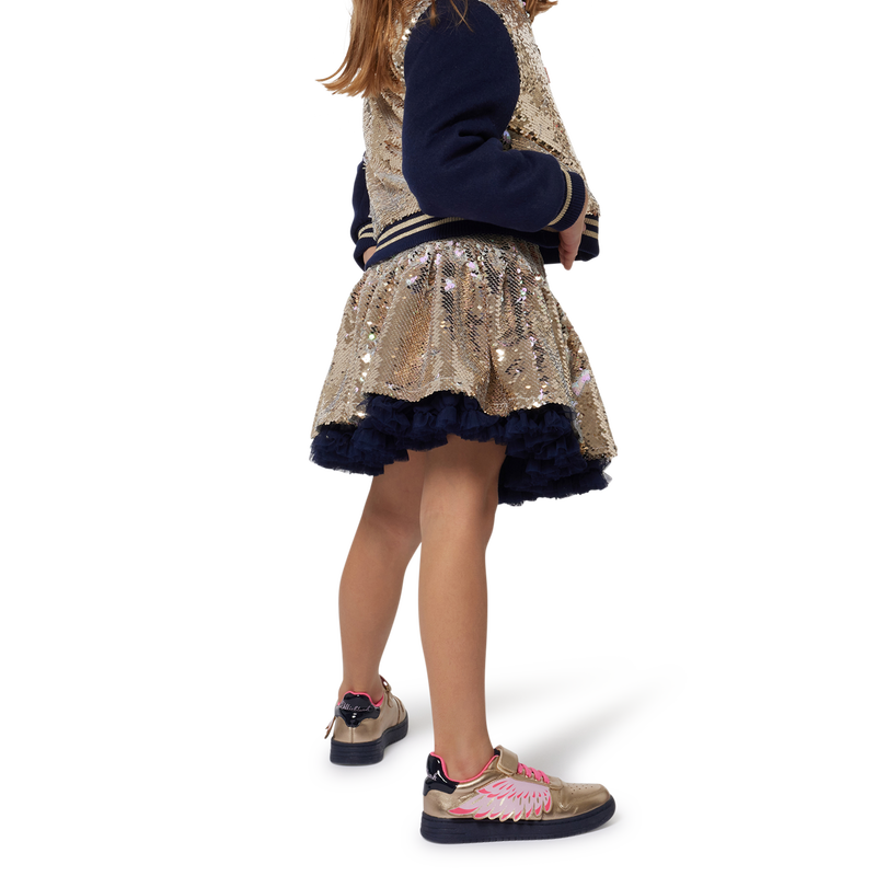 Jupe &agrave; taille &eacute;lastique iris&eacute;e BILLIEBLUSH 
                        FILLE