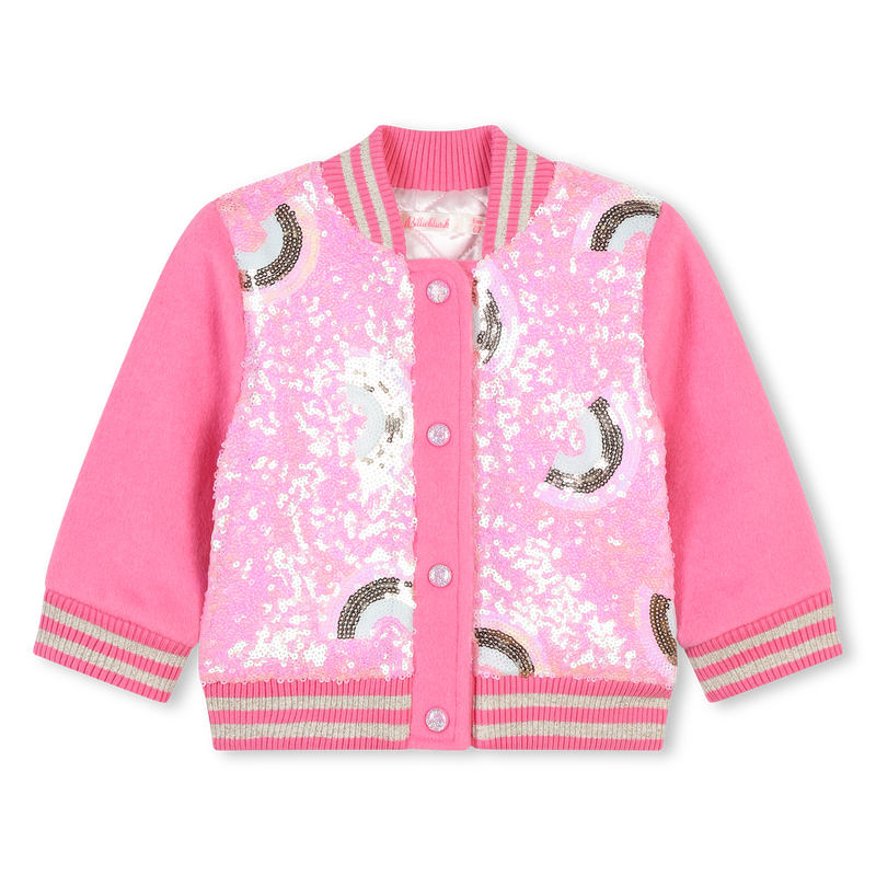 Blouson orné de sequins BILLIEBLUSH 
                    FILLE
