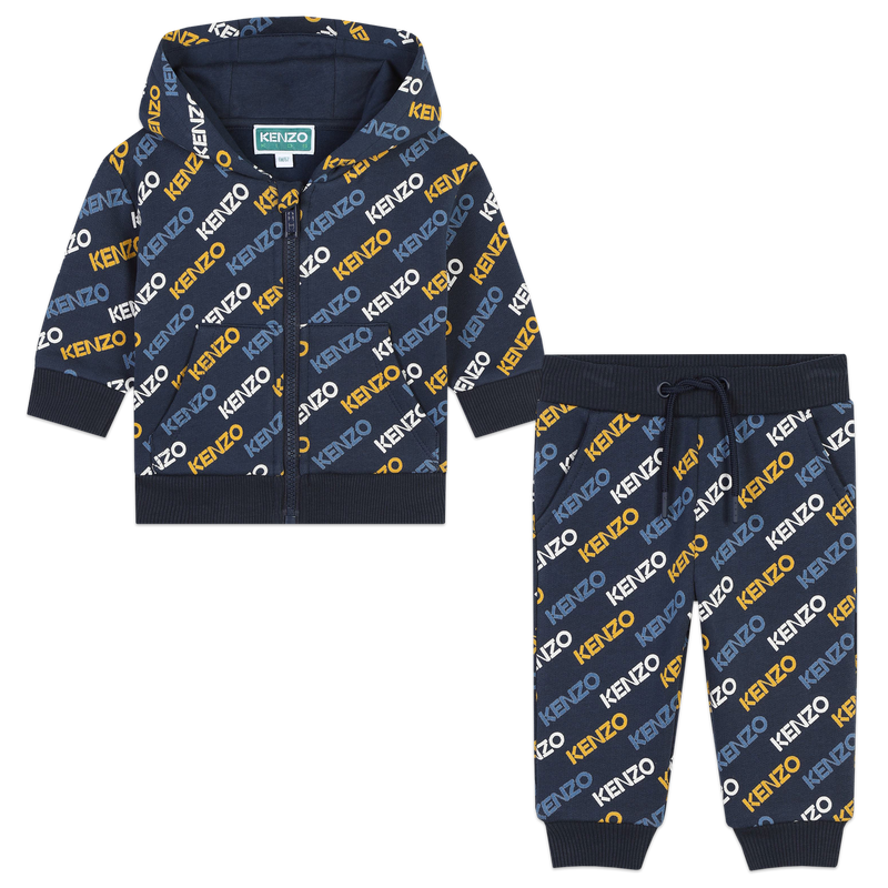 Cardigan à capuche et pantalon KENZO KIDS 
                    GARCON
