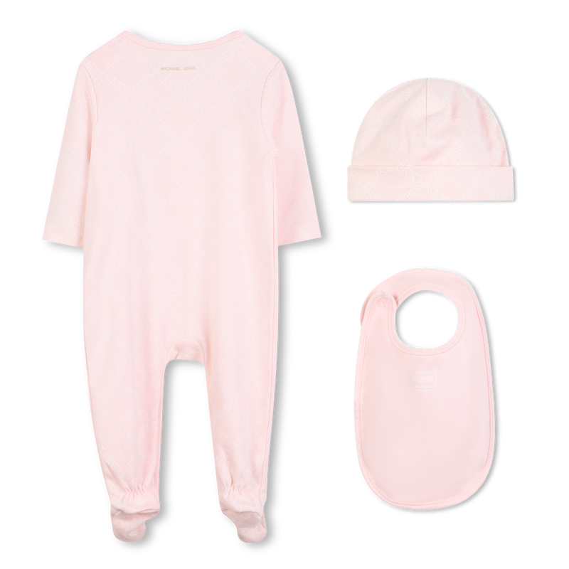 Ensemble pyjama bavoir et bonnet MICHAEL KORS 
                        FILLE