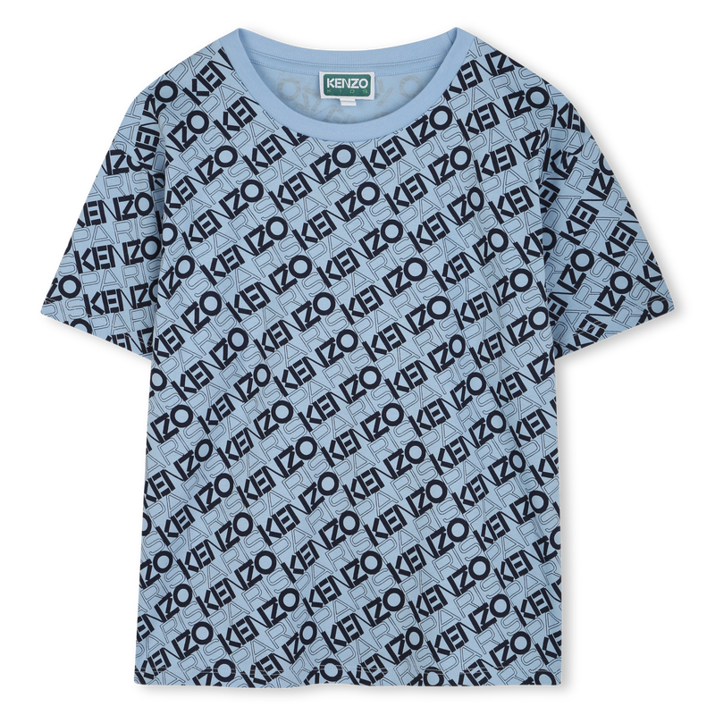 T-shirt imprim&eacute; en coton KENZO KIDS 
                        GARCON