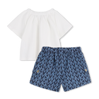 Ensemble short et Tee-shirt MICHAEL KORS 
                    FILLE