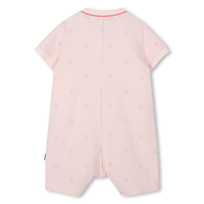 Combinaison-short imprim&eacute;e BOSS FILLE