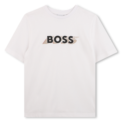 TEE-SHIRT MANCHES COURTES BOSS GARCON