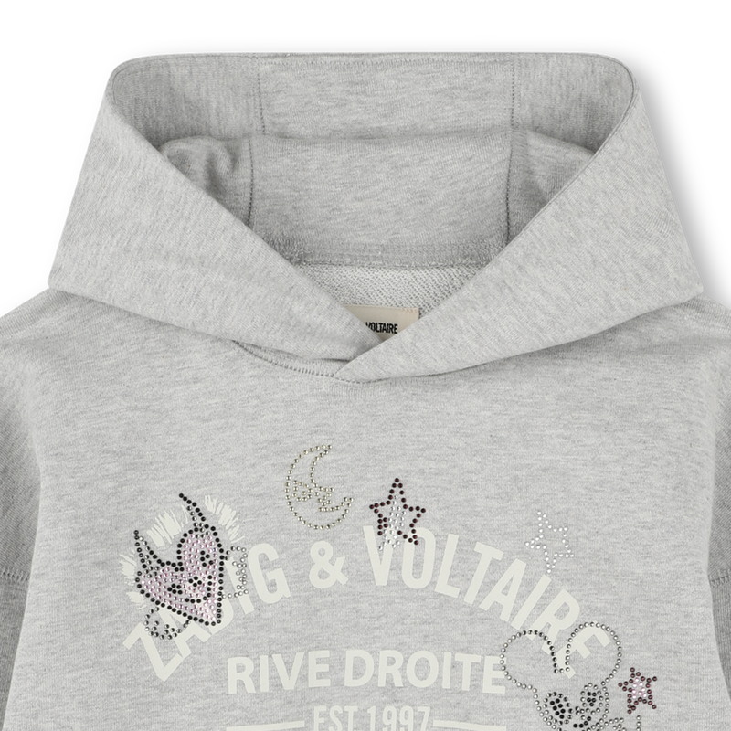 Sweat-shirt &agrave; capuche ZADIG & VOLTAIRE 
                        FILLE