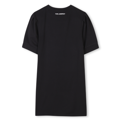 Robe &agrave; manches courtes KARL LAGERFELD KIDS FILLE