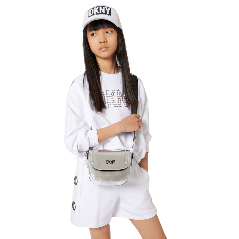 Sweat-shirt en molleton DKNY 
                    FILLE