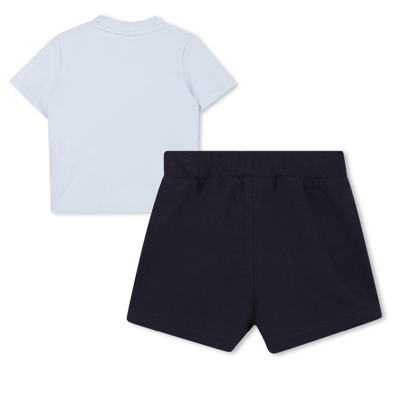 T-shirt imprim&eacute; et short BOSS 
                        GARCON