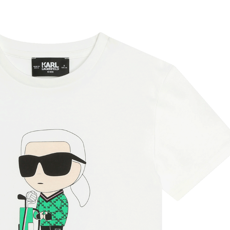 T-shirt à manches courtes KARL LAGERFELD KIDS 
                    GARCON