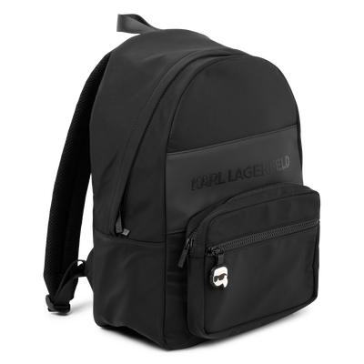 Sac à dos avec sigle en relief KARL LAGERFELD KIDS GARCON