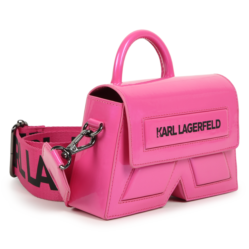 Sac à main en textile brillant KARL LAGERFELD KIDS 
                    FILLE
