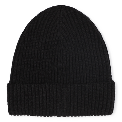 Bonnet tricot avec badge BOSS GARCON