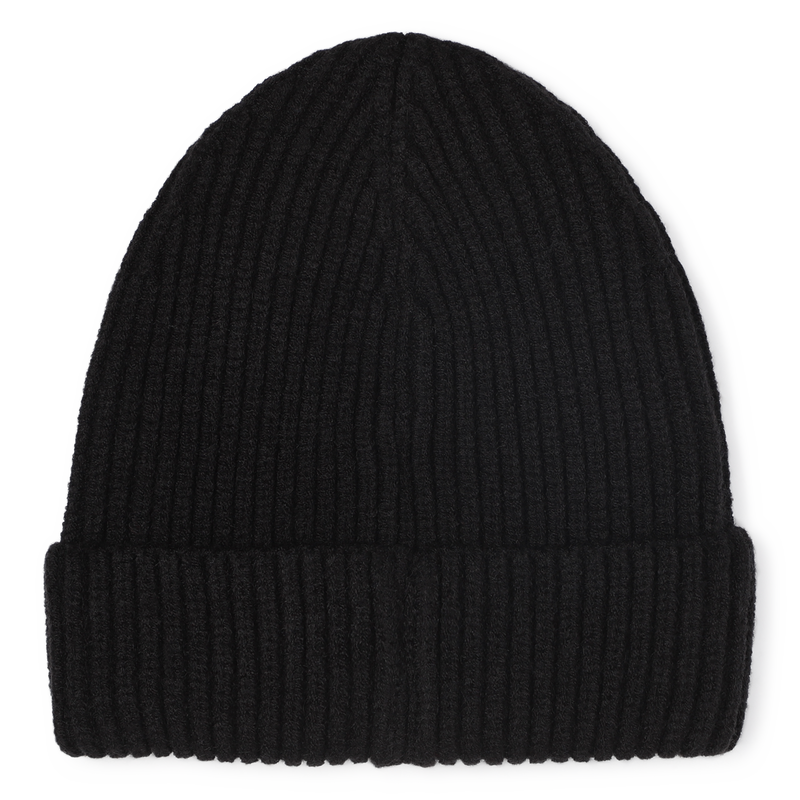 Bonnet tricot avec badge BOSS 
                    GARCON