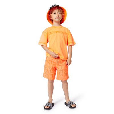 T-shirt en coton avec broderie MARC JACOBS UNISEXE