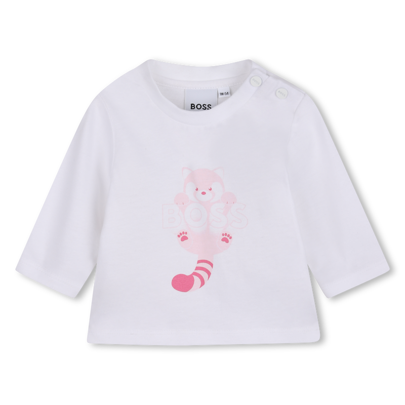 Tee-shirt manches longues BOSS 
                        FILLE