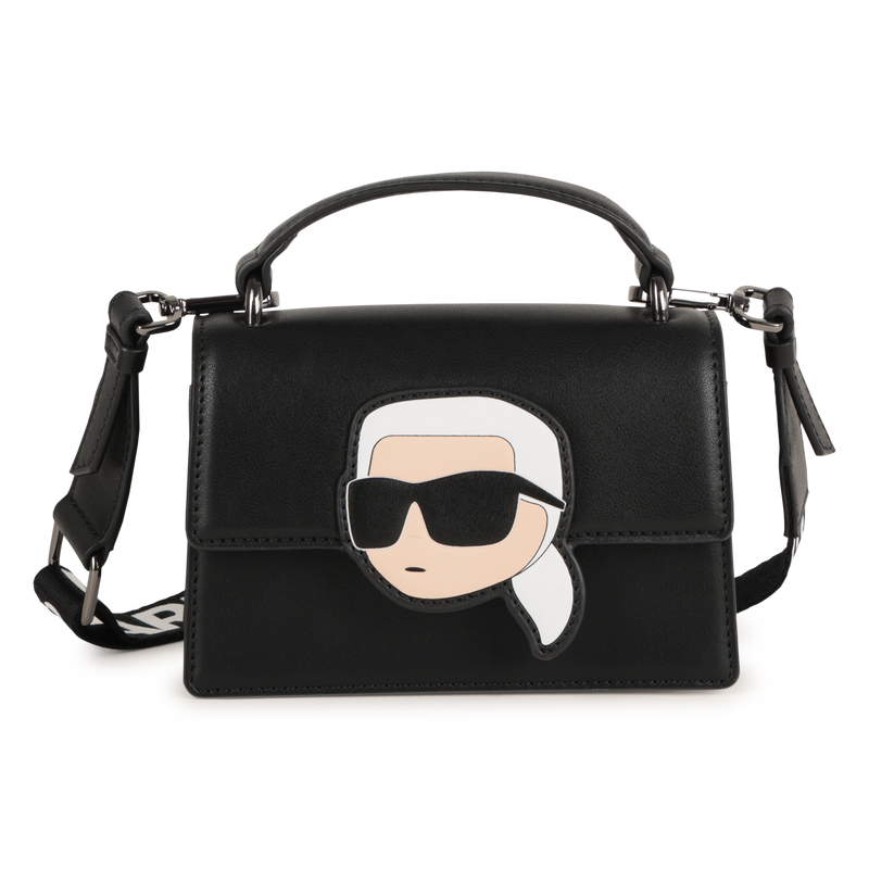 Sac à main en textile enduit grain fin KARL LAGERFELD KIDS 
                    FILLE