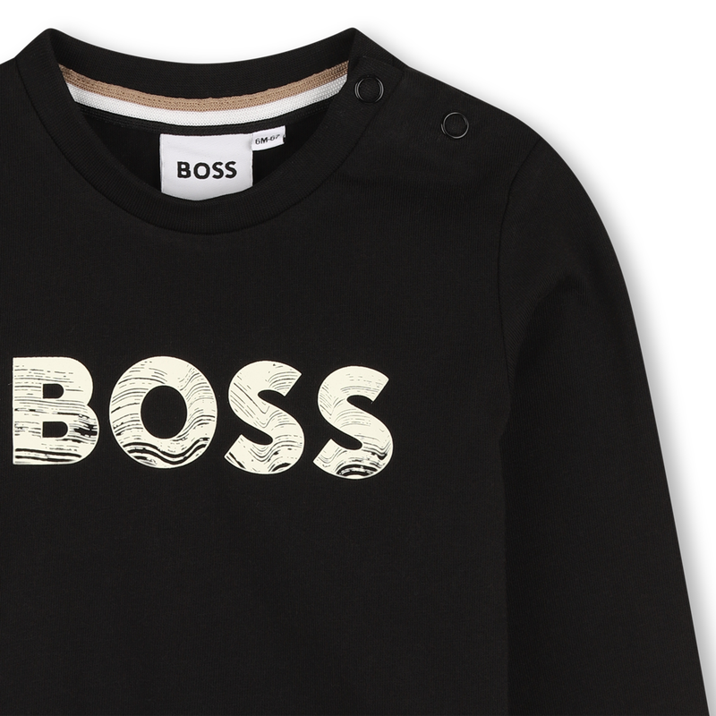 T-shirt à manches longues BOSS 
                    GARCON