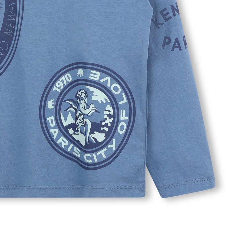 T-shirt avec imprimés KENZO KIDS 
                    GARCON