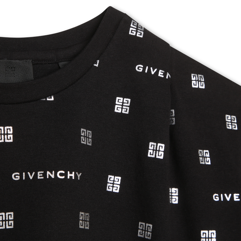 T-shirt imprimé avec plis GIVENCHY 
                    FILLE