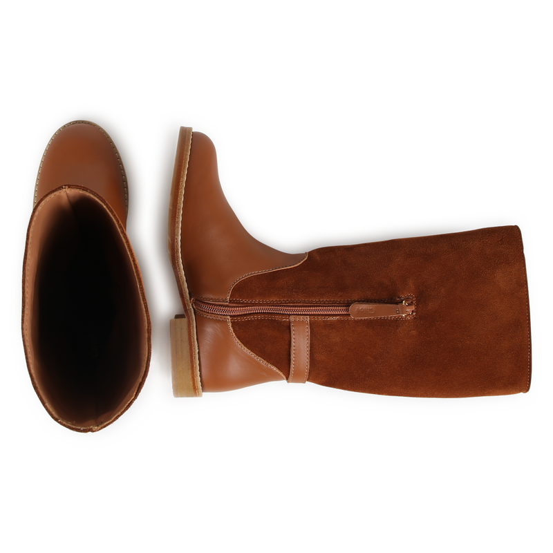 Bottes bi-matière CHLOE 
                    FILLE