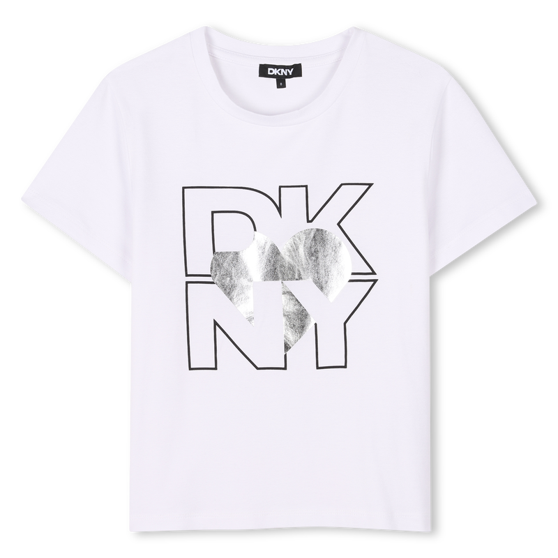 T-shirt à manches courtes DKNY 
                    FILLE