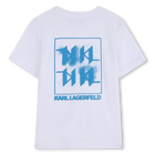 Tee-shirt manches courtes KARL LAGERFELD KIDS 
                    GARCON