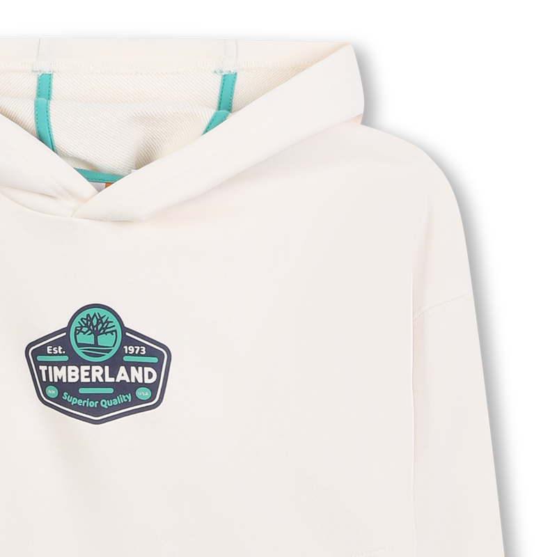 Sweat-shirt à capuche en molleton TIMBERLAND 
                    GARCON