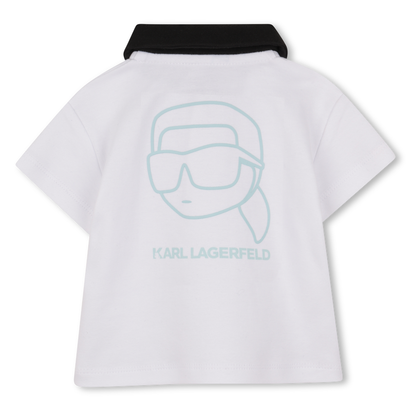 ENSEMBLE T-SHIRT ET SHORT KARL LAGERFELD KIDS 
                        GARCON