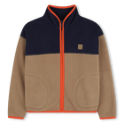 Cardigan bi-couleur en polaire TIMBERLAND 
                    GARCON