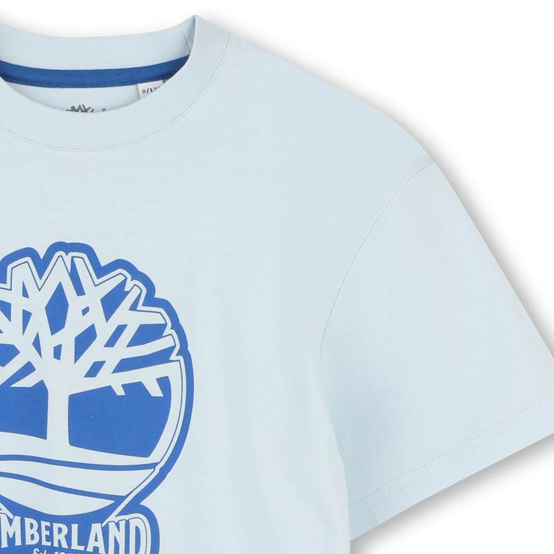 T-shirt bicolore avec logo TIMBERLAND 
                    GARCON