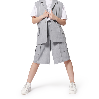 T-shirt manches courtes coton DKNY FILLE