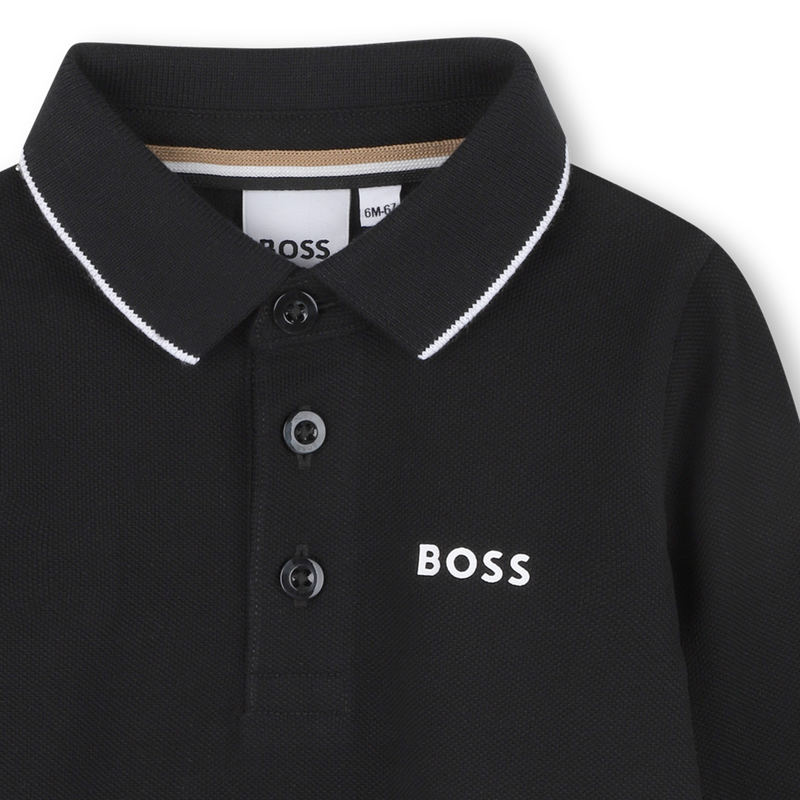 Polo à manches longues BOSS 
                    GARCON