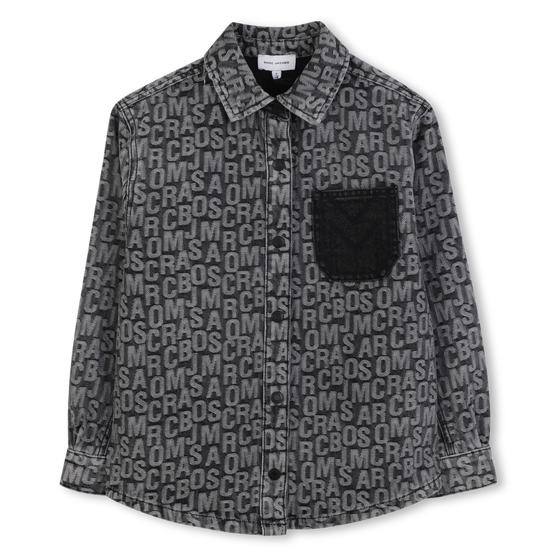 Chemise en denim jacquard MARC JACOBS 
                    GARCON