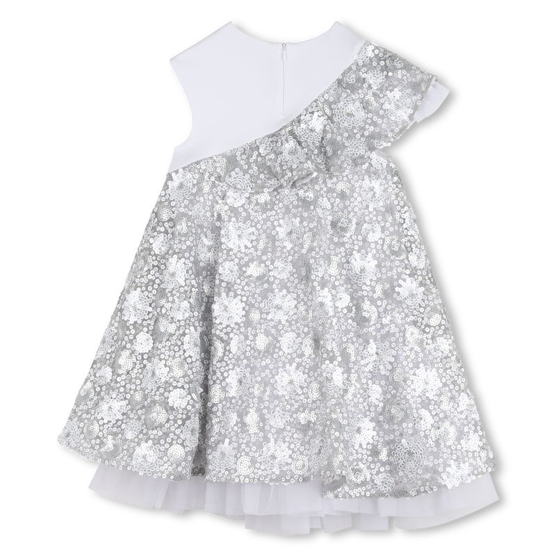 ROBE DE CEREMONIE BI-MATIERE KARL LAGERFELD KIDS 
                        FILLE