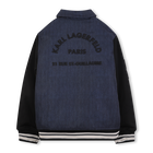 Bomber en polyester KARL LAGERFELD KIDS 
                    GARCON