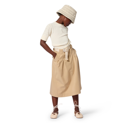 PULL MANCHES COURTES LANVIN FILLE