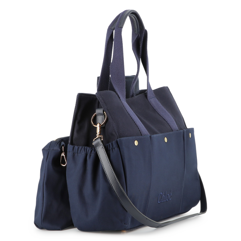 Sac à langer bi-matière CHLOE 
                        FILLE