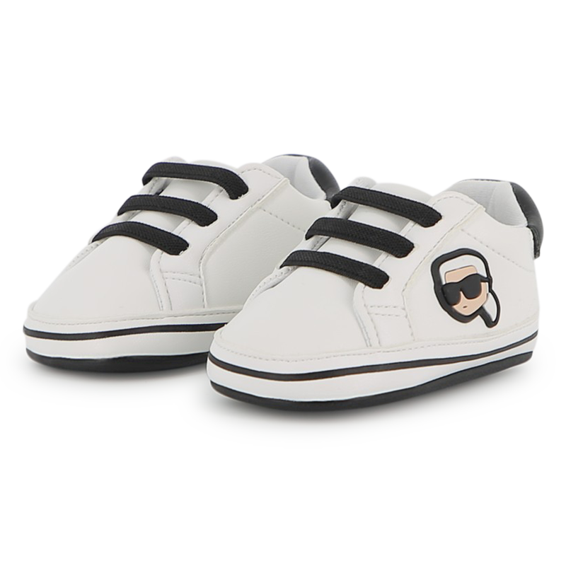 CHAUSSONS EN SIMILI KARL LAGERFELD KIDS 
                        UNISEXE