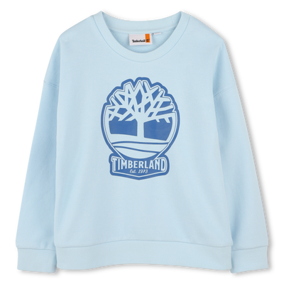 Sweat-shirt avec imprimé logo TIMBERLAND GARCON