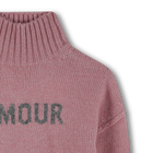 Pull m&eacute;tallis&eacute; motif jacquard ZADIG VOLTAIRE 
                    FILLE