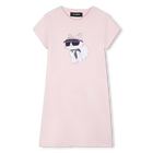 Robe manches courtes, ROSE LOVE, hi-res
