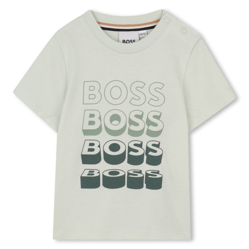 TEE-SHIRT MANCHES COURTES BOSS 
                        GARCON