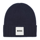 Bonnet en tricot, BLEU CARGO, hi-res