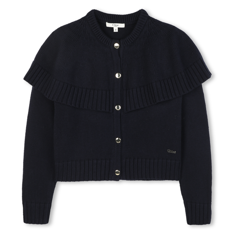 Cardigan cape en tricot CHLOE 
                    FILLE
