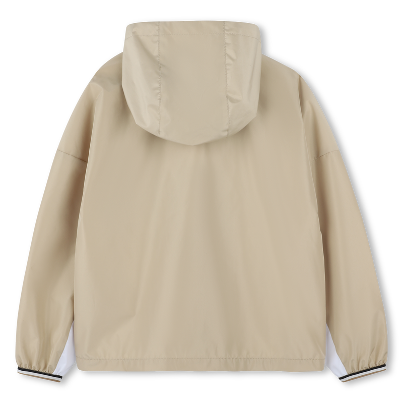 Coupe-vent bicolore &agrave; capuche BOSS 
                        GARCON